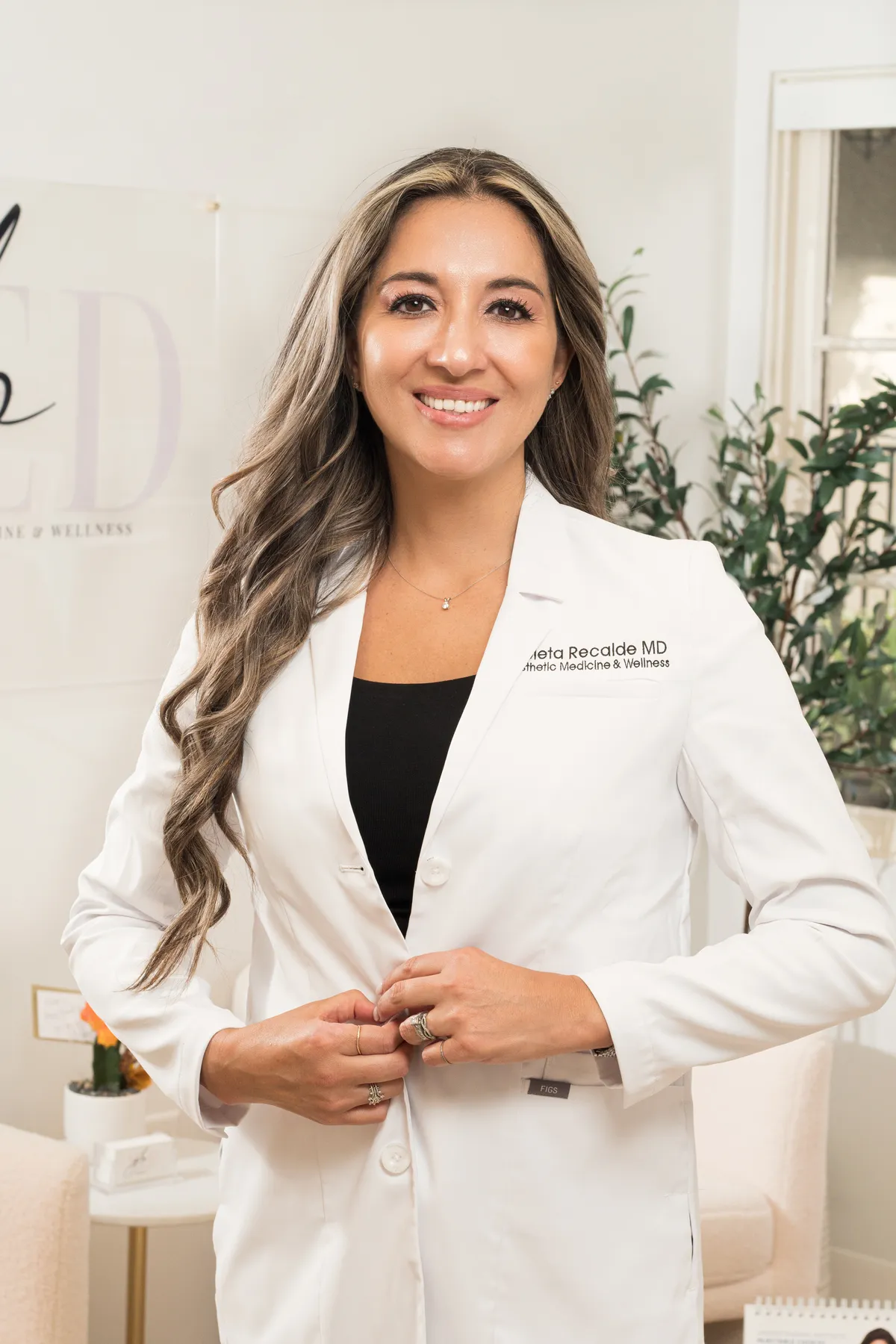 Dr. Violeta Recalde, MD — founder of MedGlo Aesthetic Medicine, Mission Viejo CA